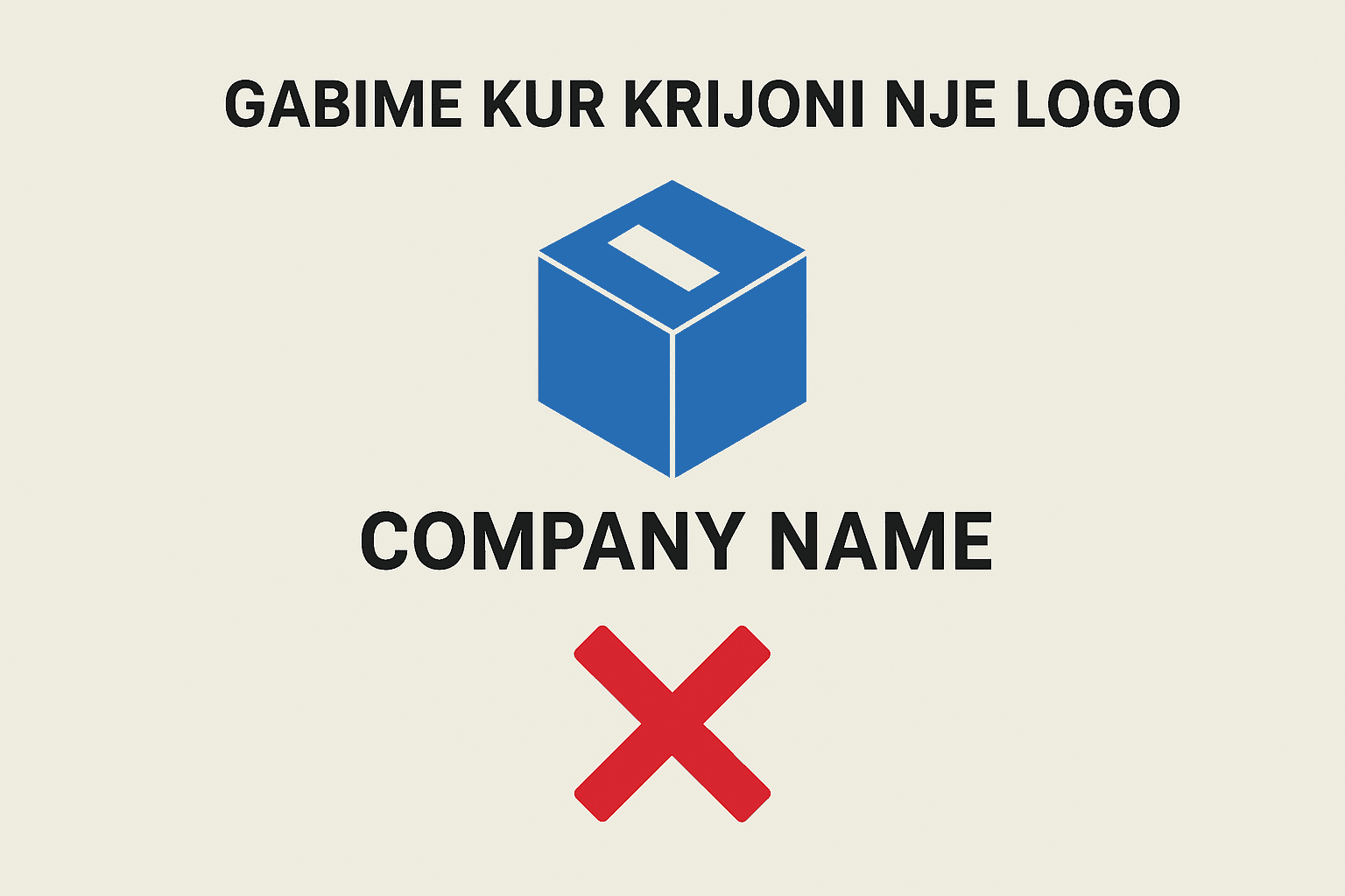 Ku Gabojnë të Gjithë Kur Krijojnë një Logo – Këshilla