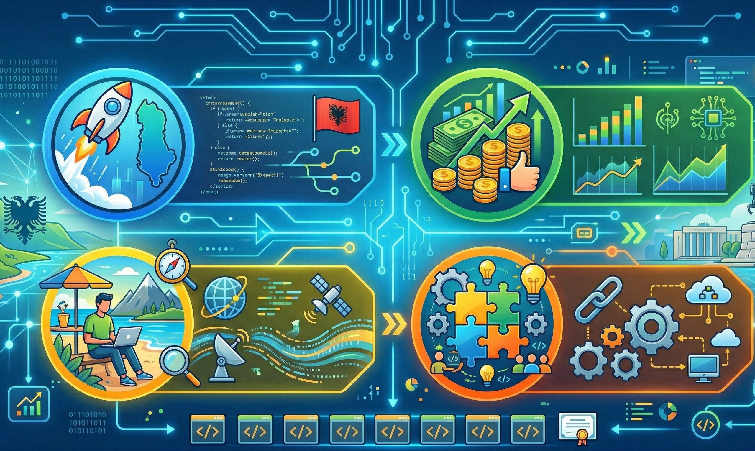 Pse Programimi është Profesioni i Ardhshëm në Shqipëri