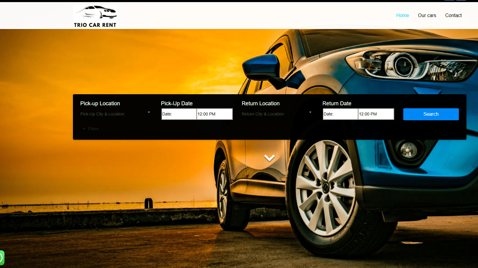 Sherbimi SEO nga Impact Education per Trio Car Rent